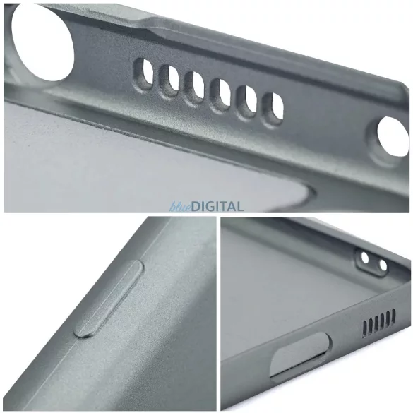 Xiaomi Redmi Note 14 5G hátlap tok, TPU tok, szürke, Metallic