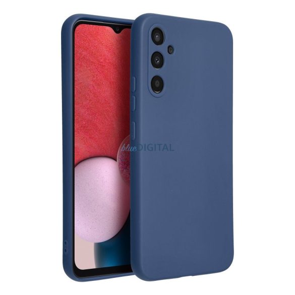 Honor Magic 7 Lite szilikon tok, matt, kék, Soft