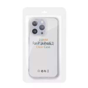 Xiaomi Redmi Note 14 4G szilikon tok, átlátszó, 2mm, kamera védelemmel, Clear
