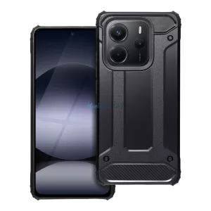 Xiaomi Redmi Note 14 4G ütésálló hátlap tok, fekete, Defender II