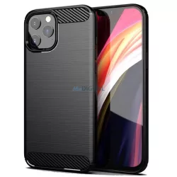 Honor X5b / X5b Plus szilikon tok, fekete, Carbon fiber