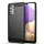 Samsung Galaxy A06 4G/5G szilikon tok, fekete, SM-A065, SM-A066, Carbon fiber
