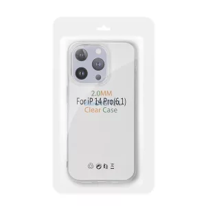 Honor 400 szilikon tok, átlátszó, 2mm, kamera védelemmel, Clear