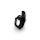 Beline fekete okosóra szilikon szíj tokkal, Apple Watch 4/5/6/7/SE 42/ 44/45 mm