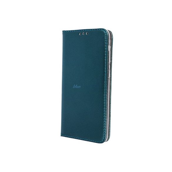 Samsung Galaxy A16 4G/5G telefon tok, könyvtok, notesz tok, oldalra nyíló tok, mágnesesen záródó, SM-A165, SM-A166, zöld, Smart Magnetic