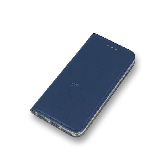 Samsung Galaxy A16 4G/5G telefon tok, könyvtok, notesz tok, oldalra nyíló tok, mágnesesen záródó, SM-A165, SM-A166, kék, Smart Magnetic