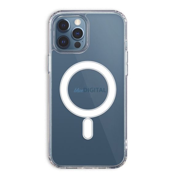 Samsung Galaxy A35 szilikon tok, átlátszó, 1,5mm, SM-A356, Anti Shock Magsafe