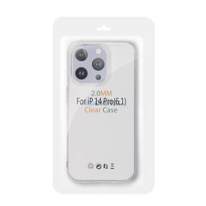 Xiaomi Redmi 14C / Poco C75 szilikon tok, átlátszó, 2mm, kamera védelemmel, Clear