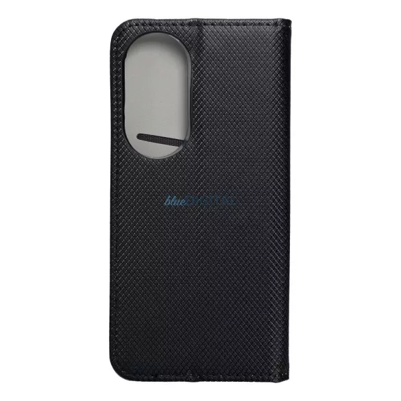 Honor Magic 7 Lite telefon tok, könyvtok, oldalra nyíló tok, mágnesesen záródó, fekete, Smart Magnet