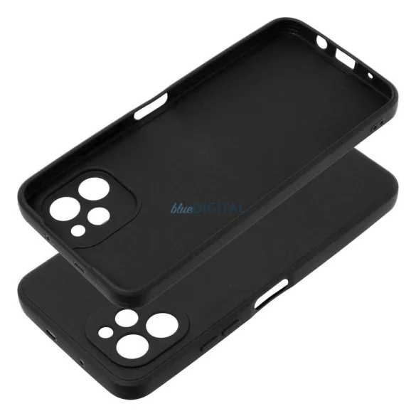 Oppo A40 4G / A60 5G szilikon tok, hátlap tok, fekete, matt
