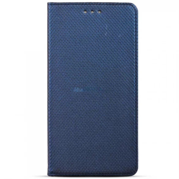 Honor 400 telefon tok, könyvtok, notesz tok, oldalra nyíló tok, mágnesesen záródó, sötétkék, Smart Magnet