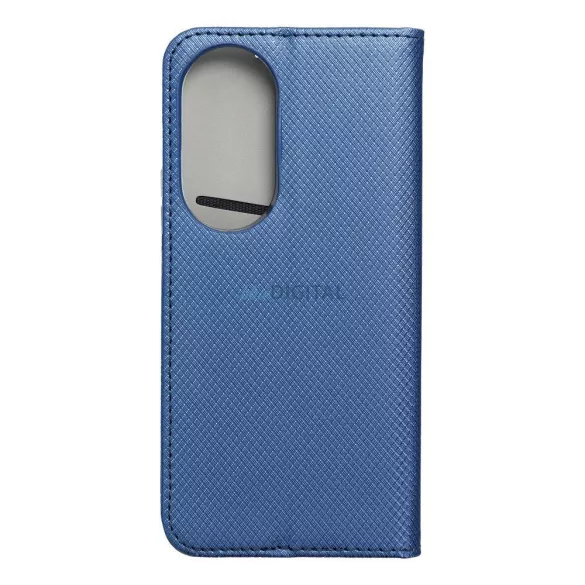 Honor 400 telefon tok, könyvtok, notesz tok, oldalra nyíló tok, mágnesesen záródó, sötétkék, Smart Magnet