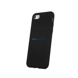 Honor 400 Lite szilikon tok, hátlap tok, velúr belső, fekete, matt, Silicone Case