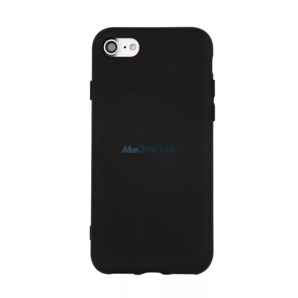 Honor 400 Lite szilikon tok, hátlap tok, velúr belső, fekete, matt, Silicone Case