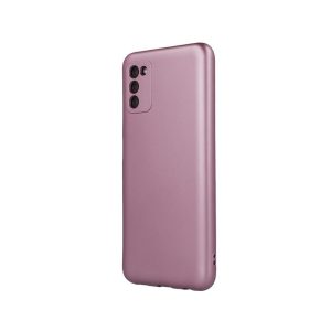 Samsung Galaxy A13 4G hátlap tok, TPU tok, rózsaszín, SM-A135, Metallic
