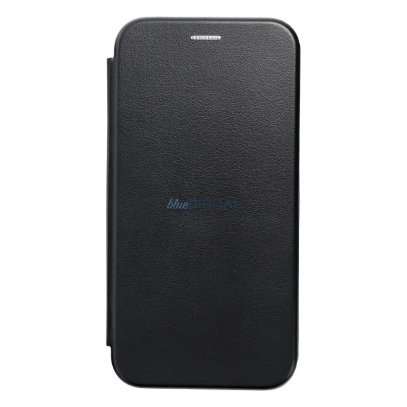 Samsung Galaxy A05s telefontok, könyvtok, mágneszáras, flip tok, szilikon keretes, fekete, SM-A057, Diva