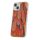 Xiaomi Redmi 13C hátlap tok, TPU tok, Gold Glam Orange Xiaomi Redmi 13C hátlap tok, TPU tok, Gold Glam Orange