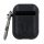 Airpods 1 / 2 TPU tok akasztóval, carbon mintás, fekete, Carbon Airpods 1 / 2 TPU tok akasztóval, carbon mintás, fekete, Carbon