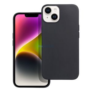 iPhone 16 Pro (6.3") szilikon tok, hátlap tok, fekete, matt