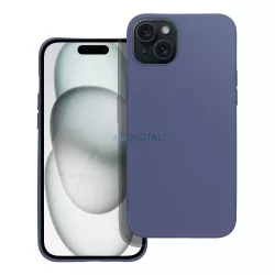   iPhone 16 Pro (6.3") szilikon tok, hátlap tok, kék, matt