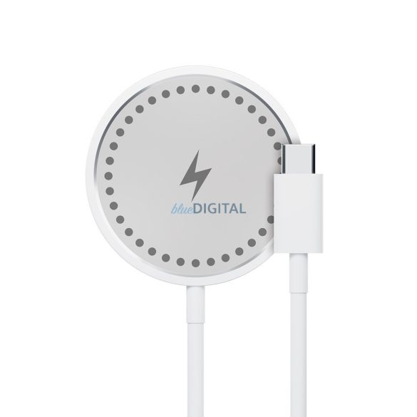 Wireless töltő, 15W, fehér, Maxlife MXWC-05
