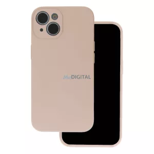 Xiaomi Redmi Note 14 5G szilikon tok, hátlap tok, velúr belső, bézs, matt, Silicone Case
