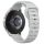 Samsung Galaxy Watch 4/5/Active 2 / Huawei Watch GT 3 / GT 3 Pro okosóra szíj, szilikon, szürke, Techsuit