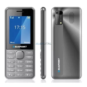 Blaupunkt V24 mobiltelefon, dual sim, kártyafüggetlen, magyar nyelvű, ezüst