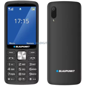 Blaupunkt V25 mobiltelefon, kártyafüggetlen, dual sim, magyar nyelvű, fekete