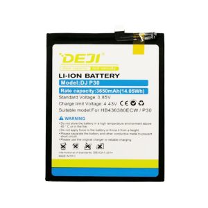 DEJI Huawei P30 HB436380ECW akkumulátor 3650mAh