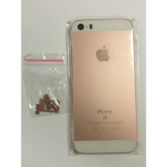iPhone SE rose gold készülék hátlap/ház/keret