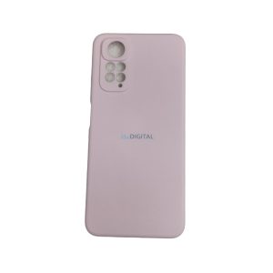 Xiaomi Redmi Note 11 4G / 11S 4G / Poco M4 Pro 4G szilikon tok, matt, velúr belső, lila, Silicone Case