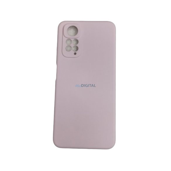 Xiaomi Redmi Note 11 4G / 11S 4G / Poco M4 Pro 4G szilikon tok, matt, velúr belső, lila, Silicone Case