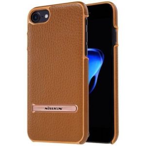 Nillkin M-Jarl iPhone 7 (4,7") iPhone 8 (4,7") barna bőr prémium hátlap tok