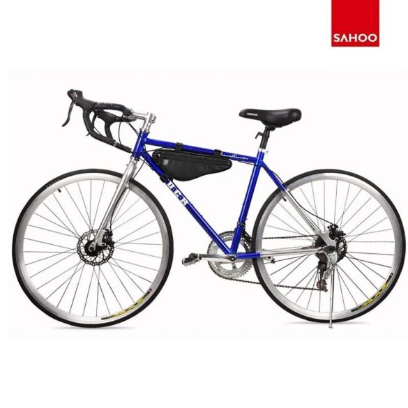 Univerzális kerékpáros / biciklis tartó, táska, fekete, 1L, vázra szerelhető, vízálló, Sahoo 122057