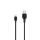 XO NB103 iPhone 8pin fekete adatkábel 2m 2.1A XO NB103 iPhone 8pin fekete adatkábel 2m 2.1A