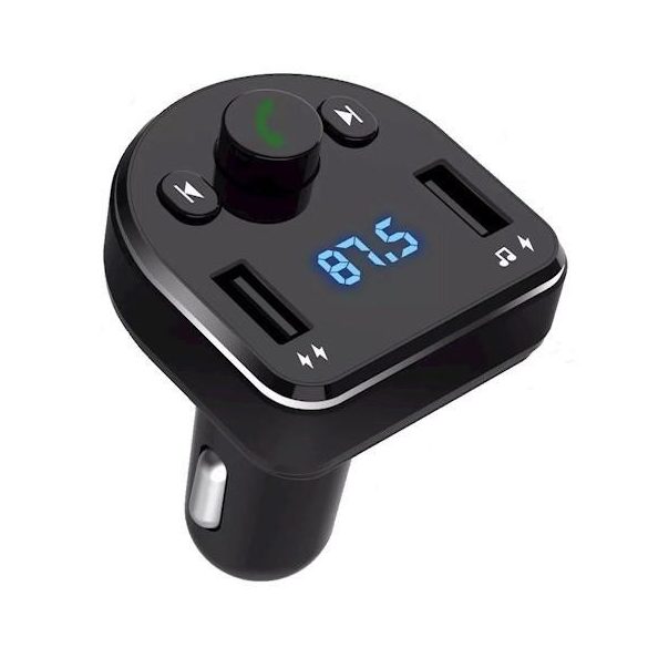 Bluetooth FM transmitter, 2xUSB, 15W / 3.1A,  XO-BCC01