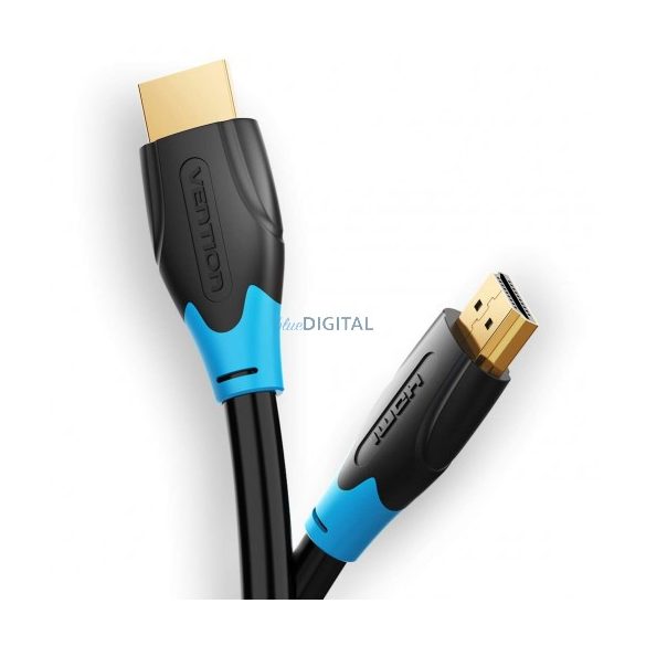 HDMI - HDMI kábel, 2.0, 4K, 30Hz, 8M, fekete, Vention AACBK