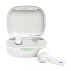   JBL Wave Flex stereo bluetooth headset vezeték nélküli töltőtokkal, TWS, fehér