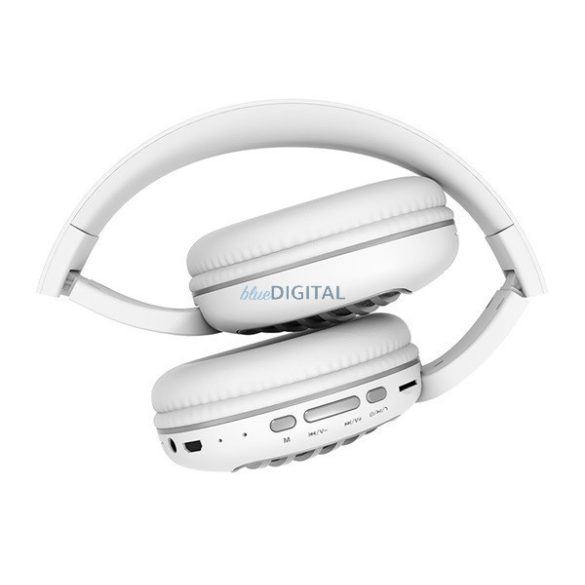 Vezetékes / vezeték nélküli fejhallgató, fehér, Hoco W23
