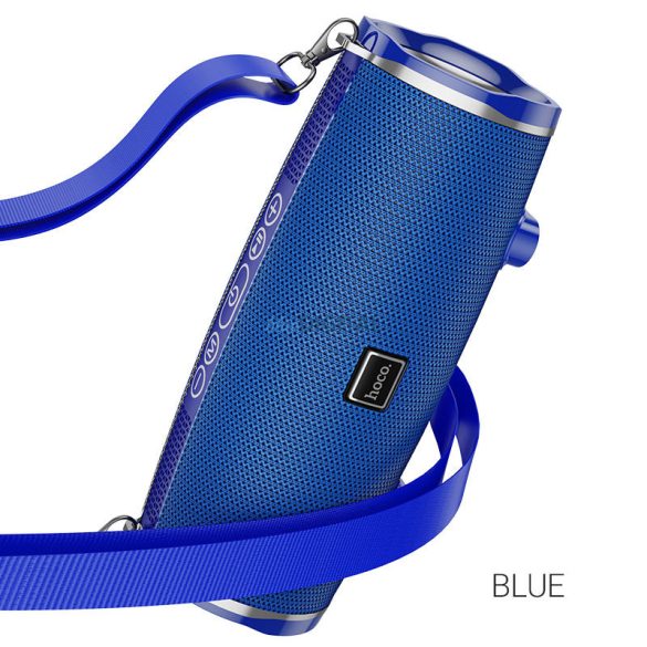Hoco BS40 bluetooth hangszóró, 2x 7W, IPX5, vállra akasztható, kék