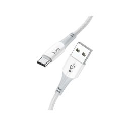   Hoco X70 "Ferry" Type-C fehér gyorstöltő adatkábel 1M 3A