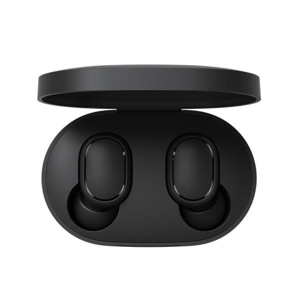 Stereo bluetooth headset vezeték nélküli töltőtokkal, TWS, fekete, Xiaomi Mi Basic 2 