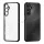 Samsung Galaxy A25 hátlap tok, telefon tok, átlátszó / fekete, PC/TPU, kamera védelemmel, SM-A256, Dux Ducis Aimo