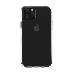 iPhone 11 Pro (5,8") ütésálló hátlap tok, TPU tok, átlátszó, Devia Shark4