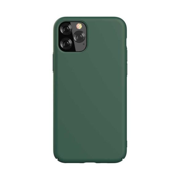 iPhone 11 Pro (5,8") hátlap tok, szilikon tok, zöld, Devia Nature 