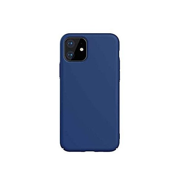 iPhone 11 Pro Max 2019 (6,5") hátlap tok, szilikon tok, kék, Devia Nature 