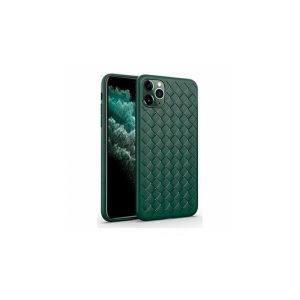 iPhone 11 Pro (5,8") hátlap tok, TPU tok, zöld, Devia Woven