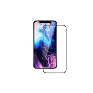 Devia iPhone 12 Pro Max (6.7") 3D antibakteriális fekete előlapi üvegfólia + hátlapi fólia