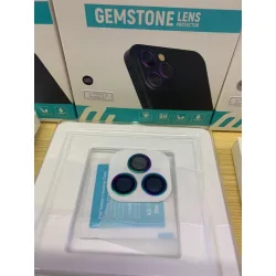   iPhone 12 Mini (5,4") / iPhone 12 (6,1") kamera lencsevédő üvegfólia, fehér, Devia